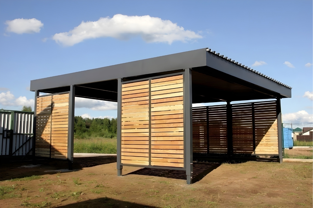 Хай-тек автонавес из поликарбоната для машин