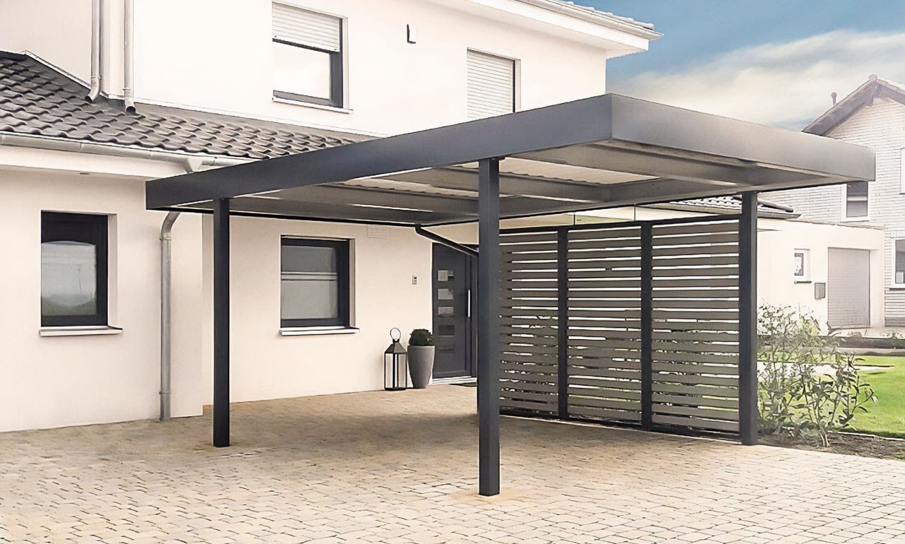 Хай-тек автонавес из поликарбоната для машин